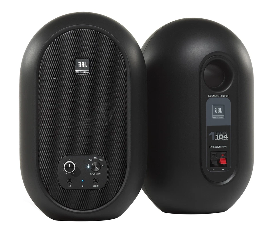 JBL 104SET-BT Pair Compact Powered Active Studio Reference Monitors Bluetooth - Image 3 of 4