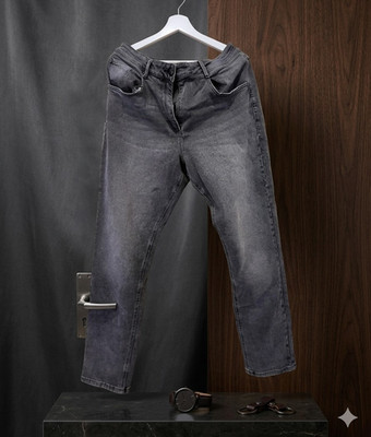 Jonas Nielsen MOM Damen Jeans Grau 