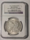 1921 Morgan Dollar NGC GRADED Unc Details Rev Improperly Cleaned