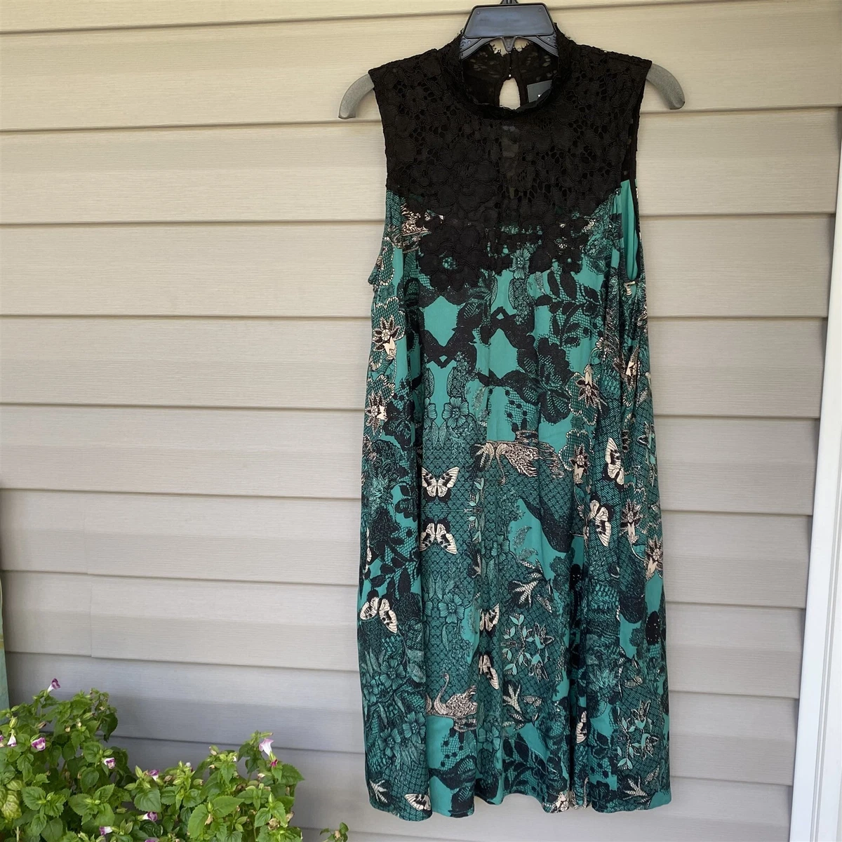 Anthropologie butterfly deals dress