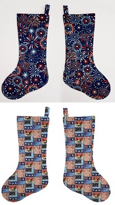 Americana Christmas Stocking