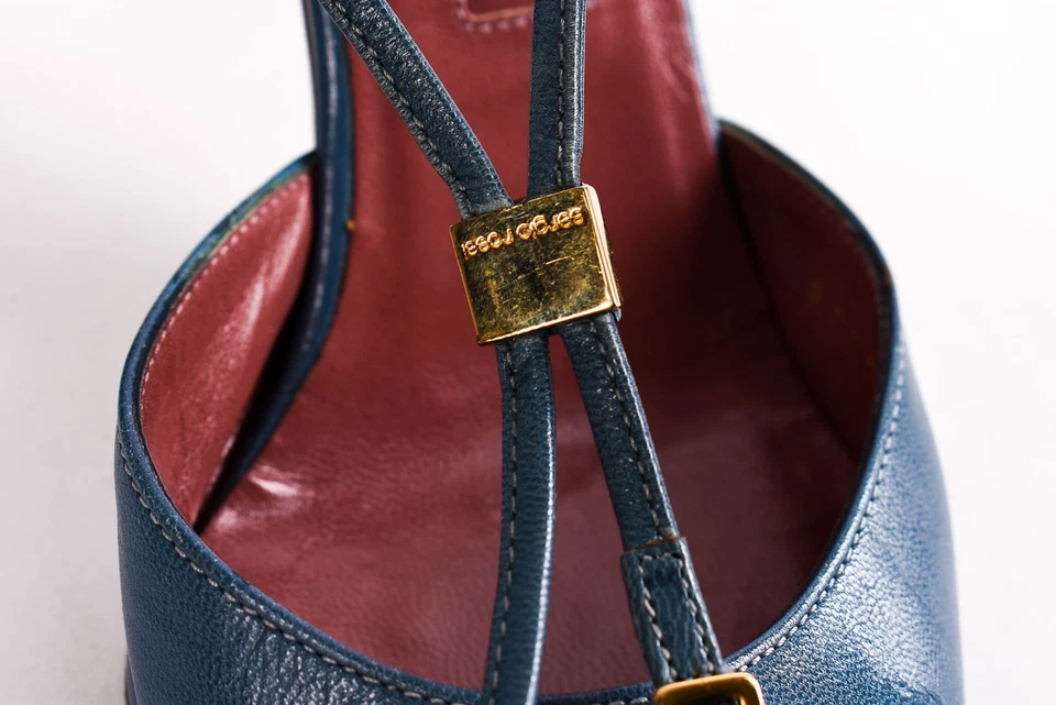 Damas Sergio Rossi Bombas Tacones Zapatos/Cuero Bolso sin asas Bolso de mano Zapatos talla EU35 Foto 4 de 4