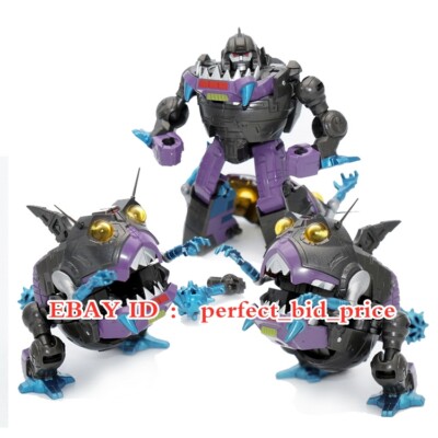 Set Of 3 Sharkticon Deformable Robot MFT MF-26 Action Figure Kids Toys In Stock