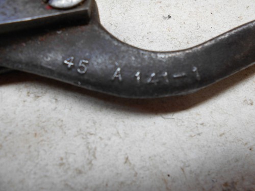 VINTAGE WHITNEY METAL TOOL CO. BLECH SCHWALBENSCHWANZ KERBE STANZE - Bild 6 von 6
