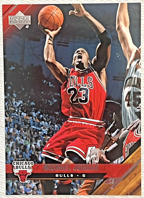 2005-06 Upper Deck #23 Michael Jordan BASKETBALL Chicago Bulls - Main Image