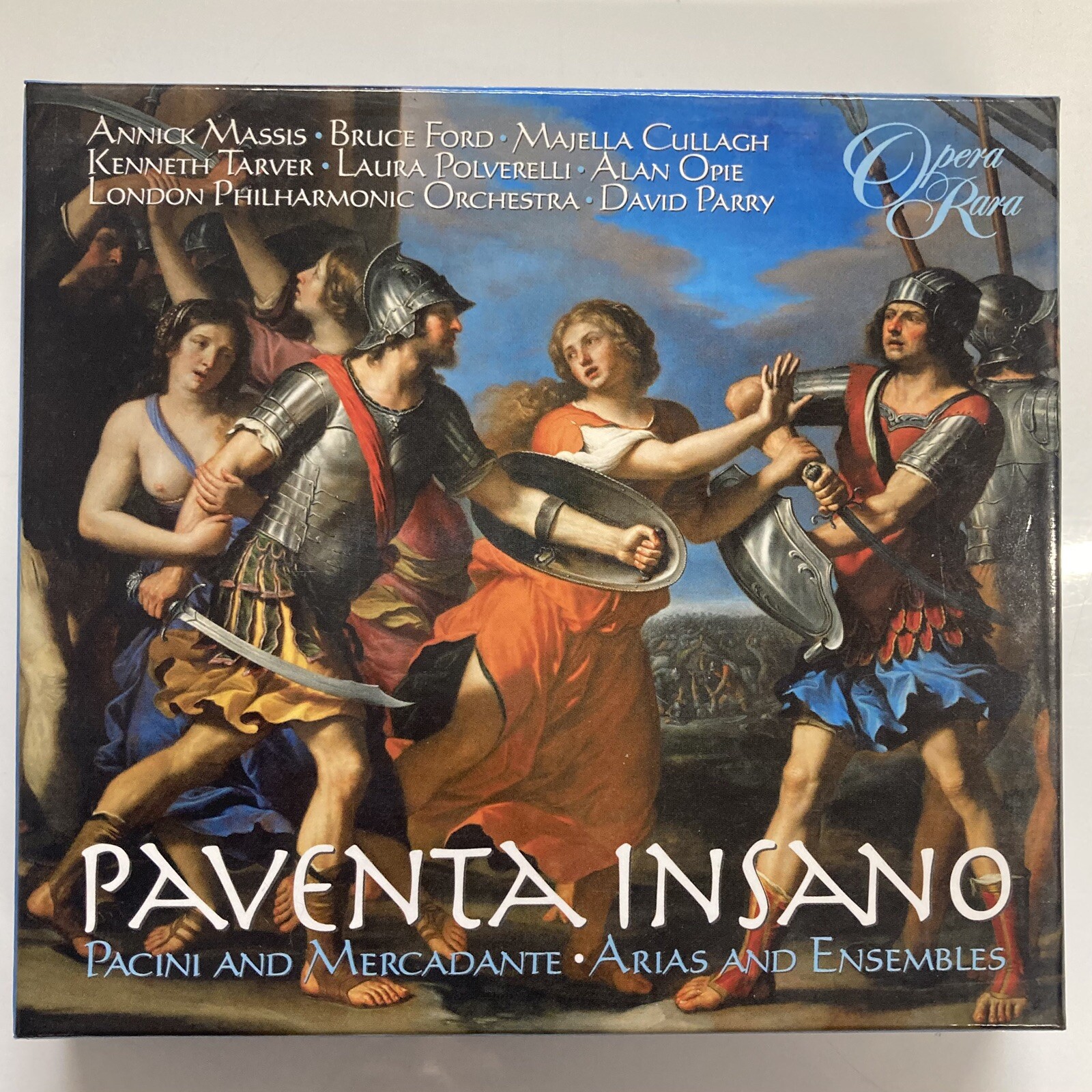 paventa Insano: Pacini & Mercadanate Arias & Ensembles ( Opera Rara CD 2006 )