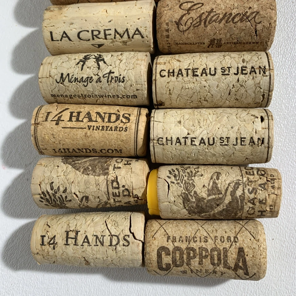 Lote de 13 tapas de corchos de vino natural Foto 4 de 4