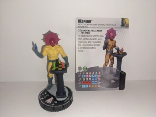 DC HeroClix Masters of Time MOT 045 Despero Super Rare with card
