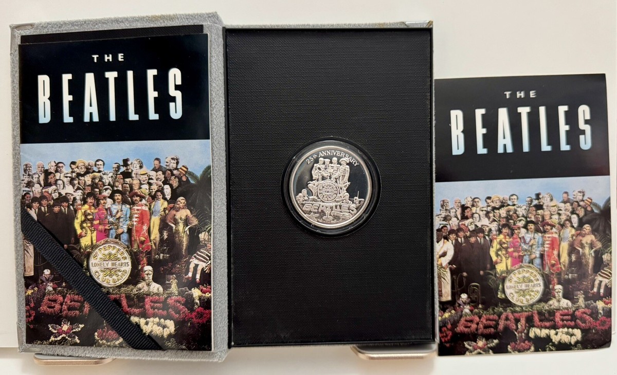 The Beatles, 16 Silver Coins, Commemorative Limited Edition
