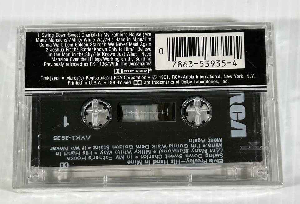 Elvis Presley His Hand In Mine CASSETTE Factory Sealed - Image 2 of 4