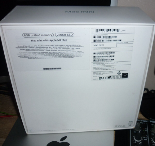 Apple Mac Mini 2022 M1 Chip 256GB SSD with Megaseg Software - Afbeelding 2 van 4