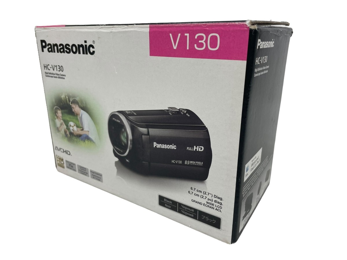 Panasonic HC-V130 8.9MP high definition Video Camera | eBay