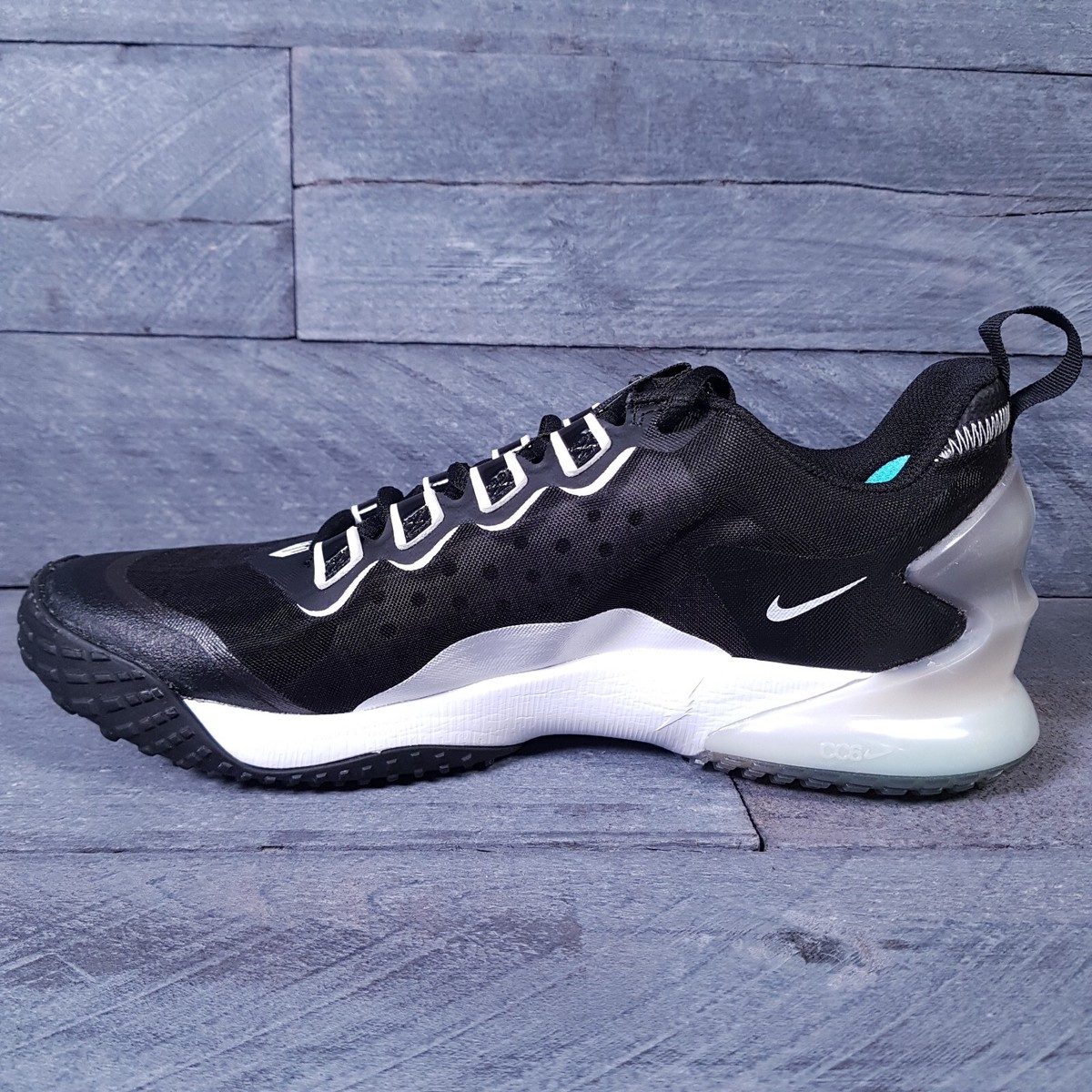 NIKE Force Zoom Trout LTD Turf Shoes Mens 8.5 Womens 10 Black