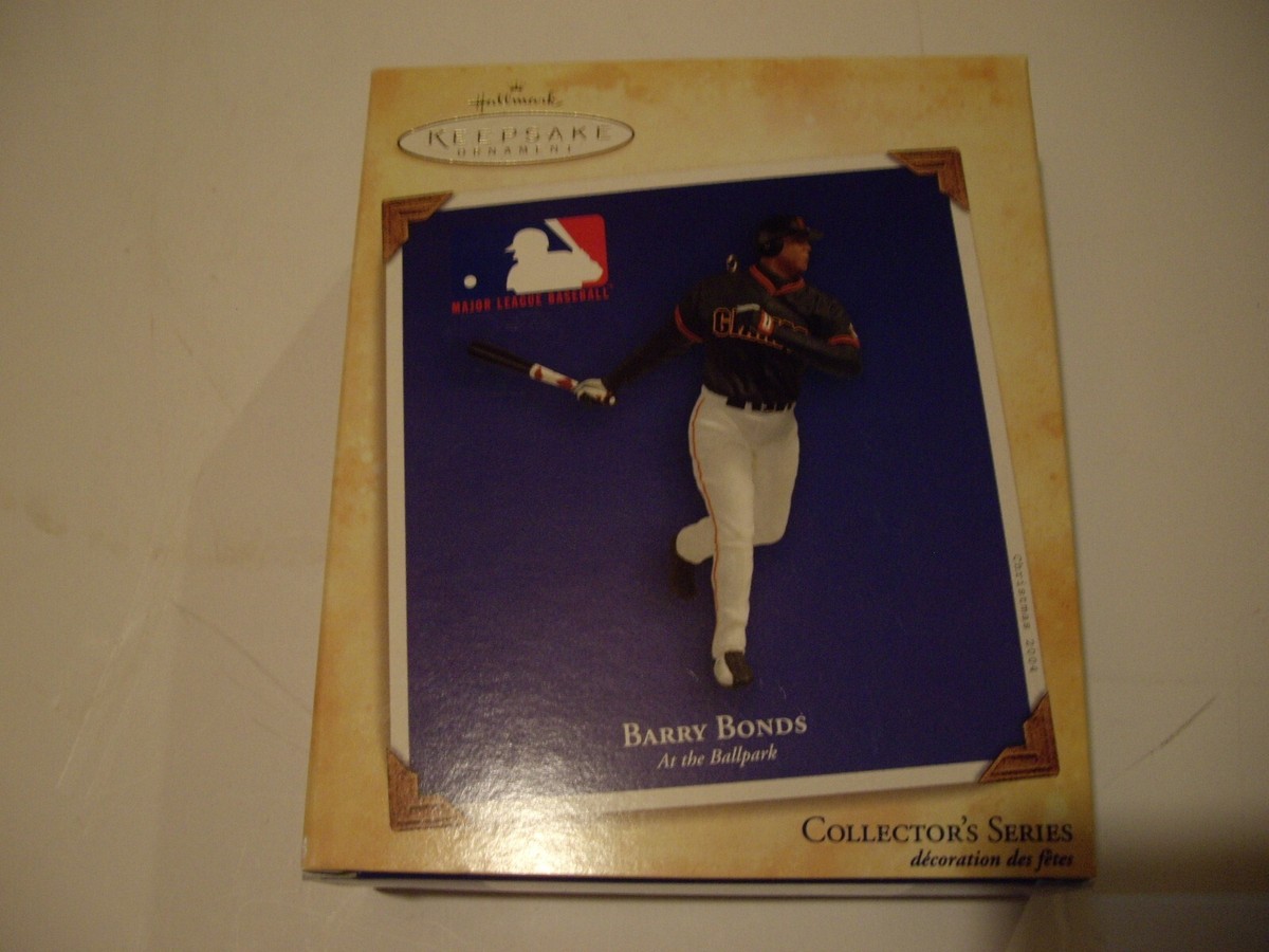 Barry Bonds At the Ballpark Hallmark Keepsake Christmas Ornament
