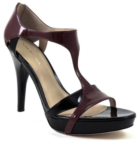 Via Spiga Wedge Patent Leather Clothing, Shoes & Accessories for Women
