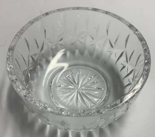 Vintage Waterford Crystal 5" Footed Bowl Giftware Collection Ireland