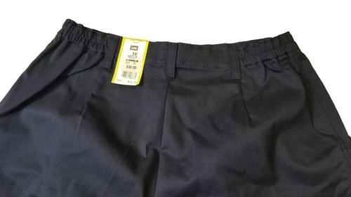 Lee Feel Good Khakis Navy Blue Boys Shorts size 16 Comfort Waist New With Tags - Picture 6 of 8