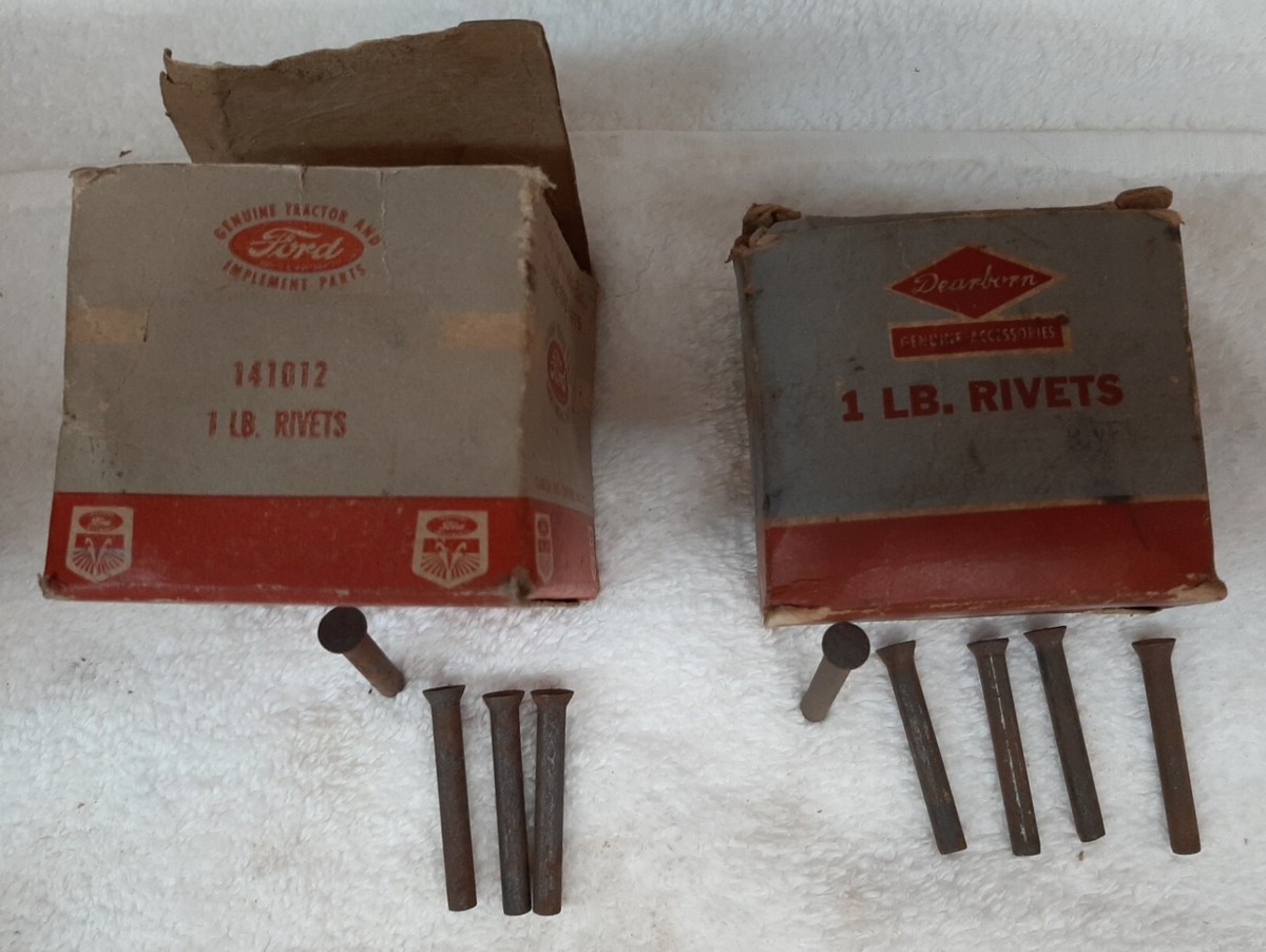 1948-52 Ford Tractor and Dearborn original containers - some with