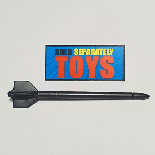 Vtg GI Joe Sky Hawk MISSILE rocket original 1984 vehicle gray weapon part - Picture 5 of 6