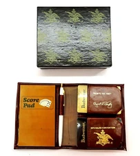 New 1973 BUDWEISER Anheuser-Busch Double Deck Playing Cards frm Sales Convention