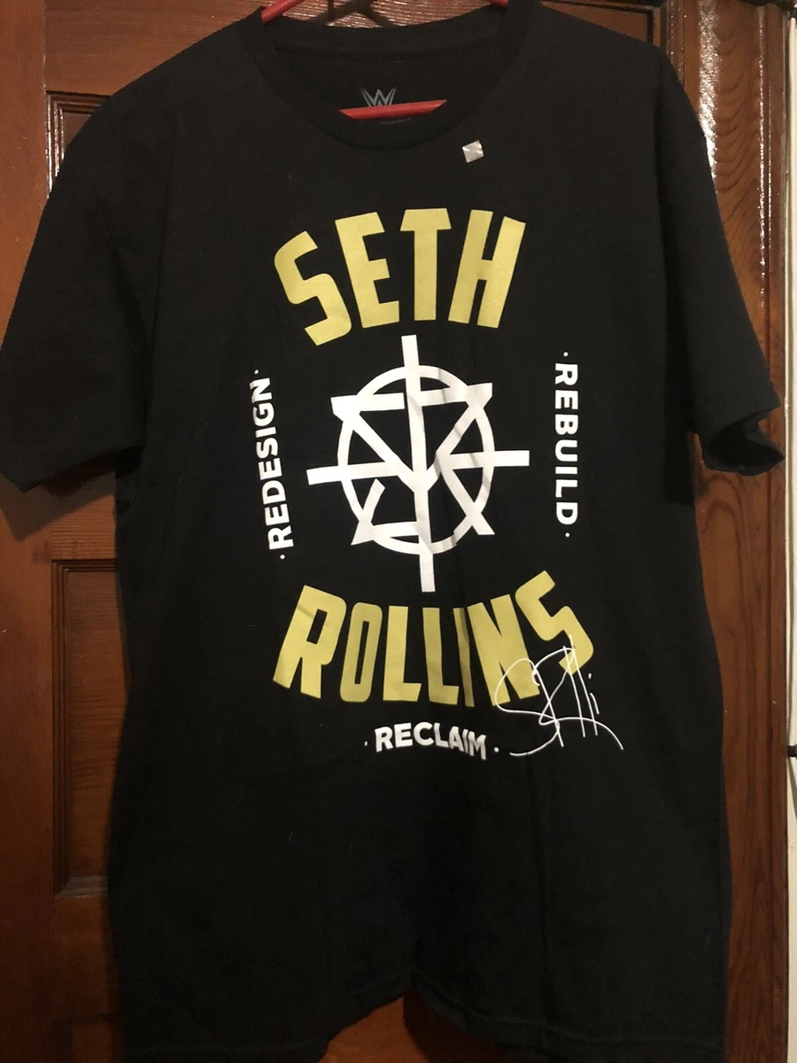 seth rollins redesign rebuild reclaim t shirt