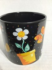 FLORAL DECO COFFEE MUG. BURTON BURTON MUG. Art Deco Print Mug. B130