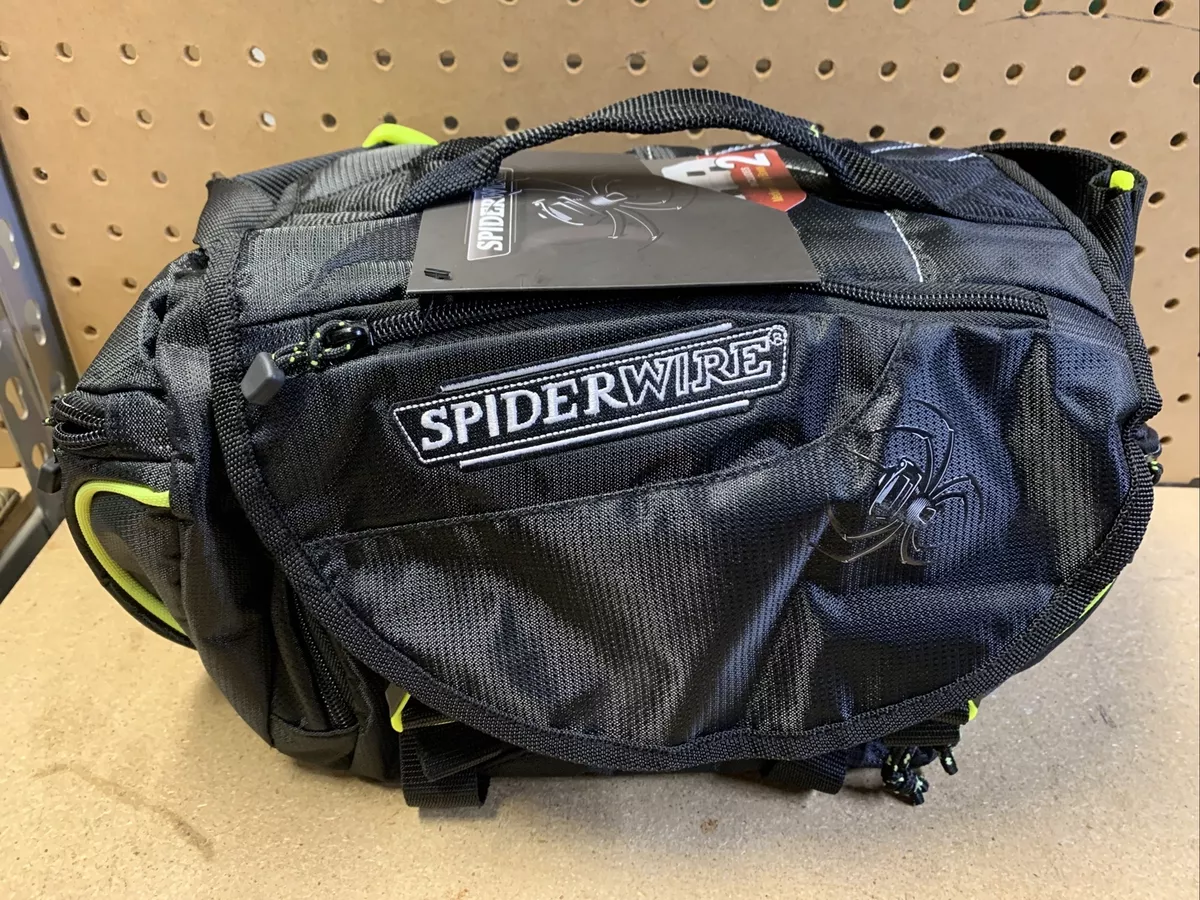 Spiderwire Orb Spider Fishing Tackle Bag 15.7-Liter Black