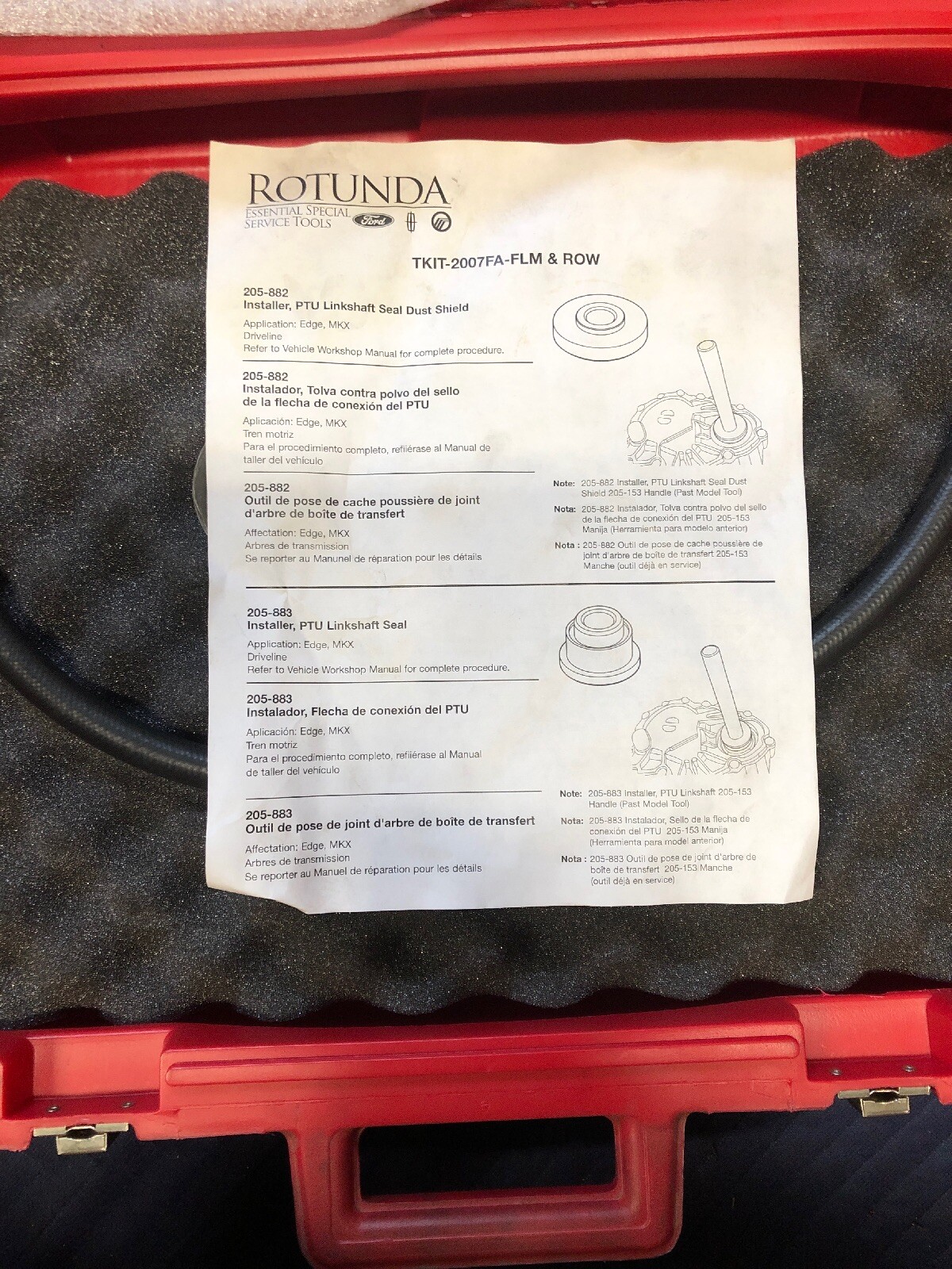 Ford Rotunda TKIT2007 FAFLM Fuel Pressure Test eBay
