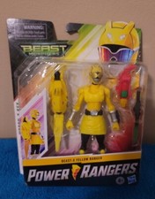 Power Rangers BEAST-X YELLOW RANGER Beast Morphers Morph-X Key Action Figure New