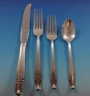 Stradivari by Wallace Sterling Silver Flatware Set Service 24 Pieces