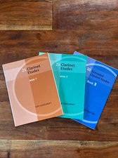 Clarinet Etude Books - Sam Sadigursky- Vol. 1-3. Complete Set Of Three Books NEW