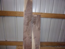 2 PC WALNUT LUMBER WOOD KILN DRIED BOARDS 3/4" THICK LOT 1319V END MATCHED