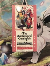 Weiss Schwarz The Quintessential Quintuplets Booster Box Read Description
