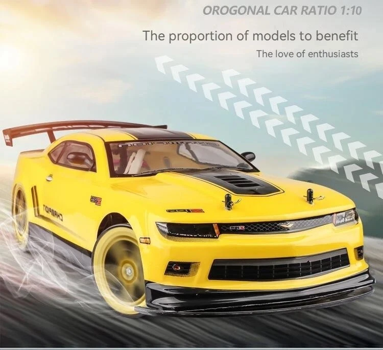 Rc Drift Car 1:10 4Wd Drifting Wheels Anti-Collision Off-Road Racing Rc Cars - Image 4 of 4