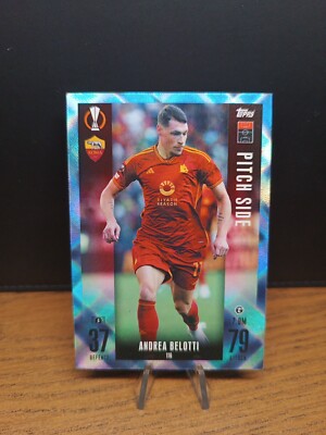 Topps Match Attax Extra 2024 Andrea Belotti Blue Crystal
