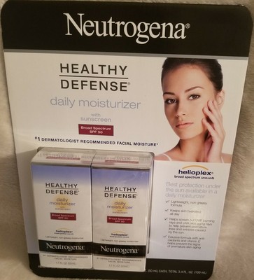 neutrogena daily moisturizer spf 50