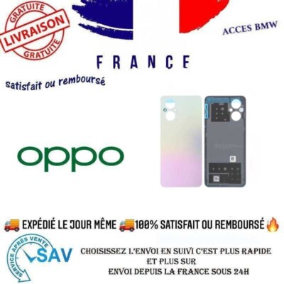 Cache Batterie Arrière Pour Oppo Reno 8 5G - Pièce De Rechange Générique