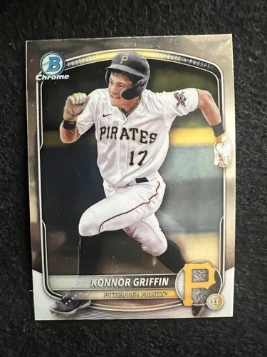 2025 Bowman Chrome Prospects Konnor Griffin RC #BCP-86 Pittsburgh Pirates