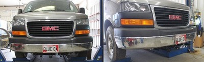 Blue Ox BX1719 Vehicle Baseplate Front Towing for Chevy Express GMC Savana