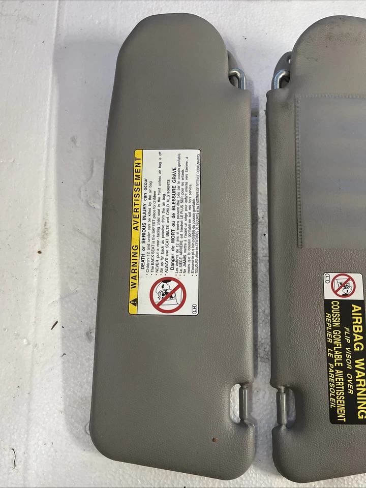 1995 - 2004 年丰田塔科马遮阳板司机乘客对灰色左右原始设备制造商 — 第 4/4 张图片