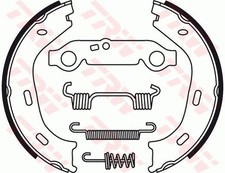 Bremsbackensatz Feststellbremse Hinterachse für MERCEDES-BENZ 123 Stufenheck