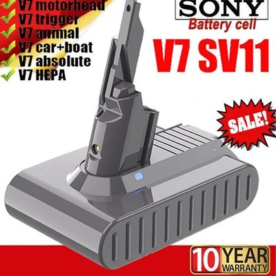 6.4AH For DYSON V7 Battery 21.6V V7 Absolute V7 Motorhead Pro V7 Trigger V7 HEPA