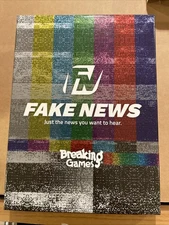 Fake News Just The News You Want To Hear Breaking Games Board Game New Sealed
