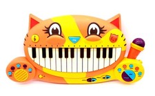B. Toys Meowsic Cat Piano Musical Electronic Keyboard Piano w/Microphone/Tested