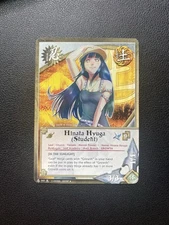 Naruto CCG: Will Of Fire Hinata Hyuga (Student) N797 Base RARE CARD READ BANDAI