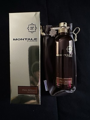 Full Incense by Montale 3.4 oz EDP Perfume Unisex New In Unsealed Box Authentic
