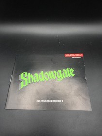 Shadowgate (Nintendo Entertainment System, 1989) NES CIB With Inserts & Poster