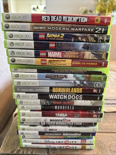 Lot Of 21 Microsoft Xbox 360 Red Dead Redemption And More Video Games