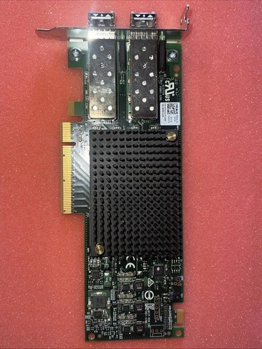 Dell 0VGJ12 Emulex LPE31002 Dual-Port 16GB Fiber Channel FC PCIe NIC Half Height