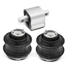 3PCS Engine Motor Mount Transmission Mount Kit Automatic Transmission